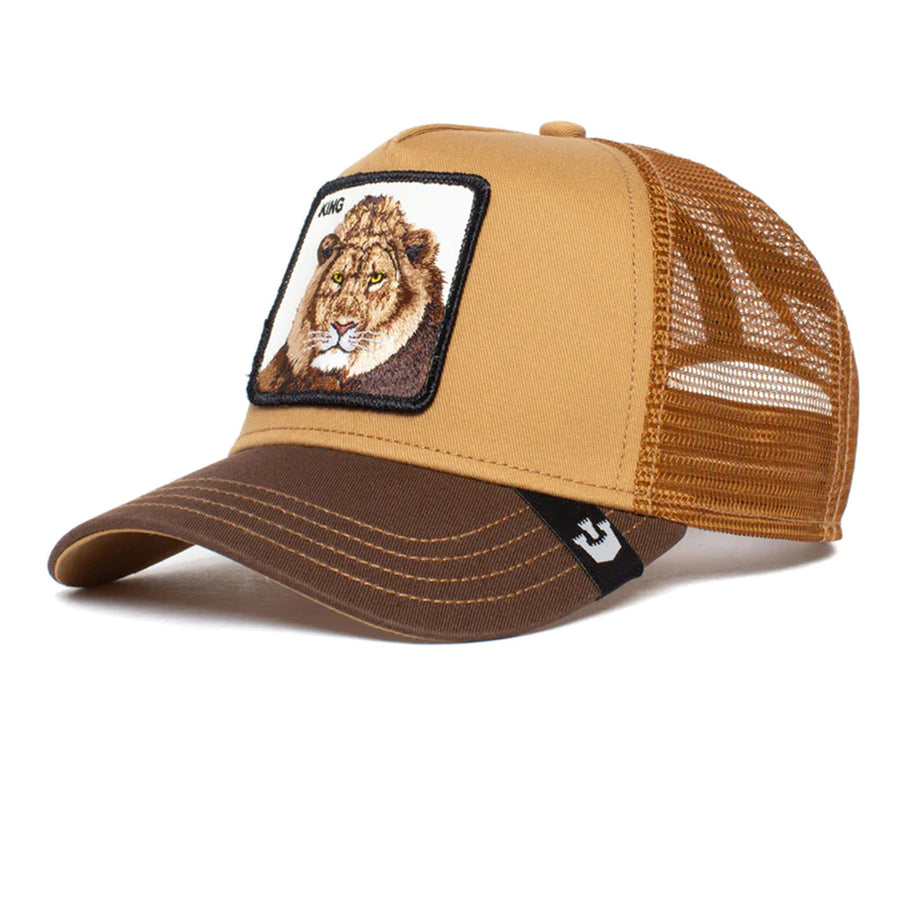 Goorin Bros. The King Lion Trucker Hat - Whiskey