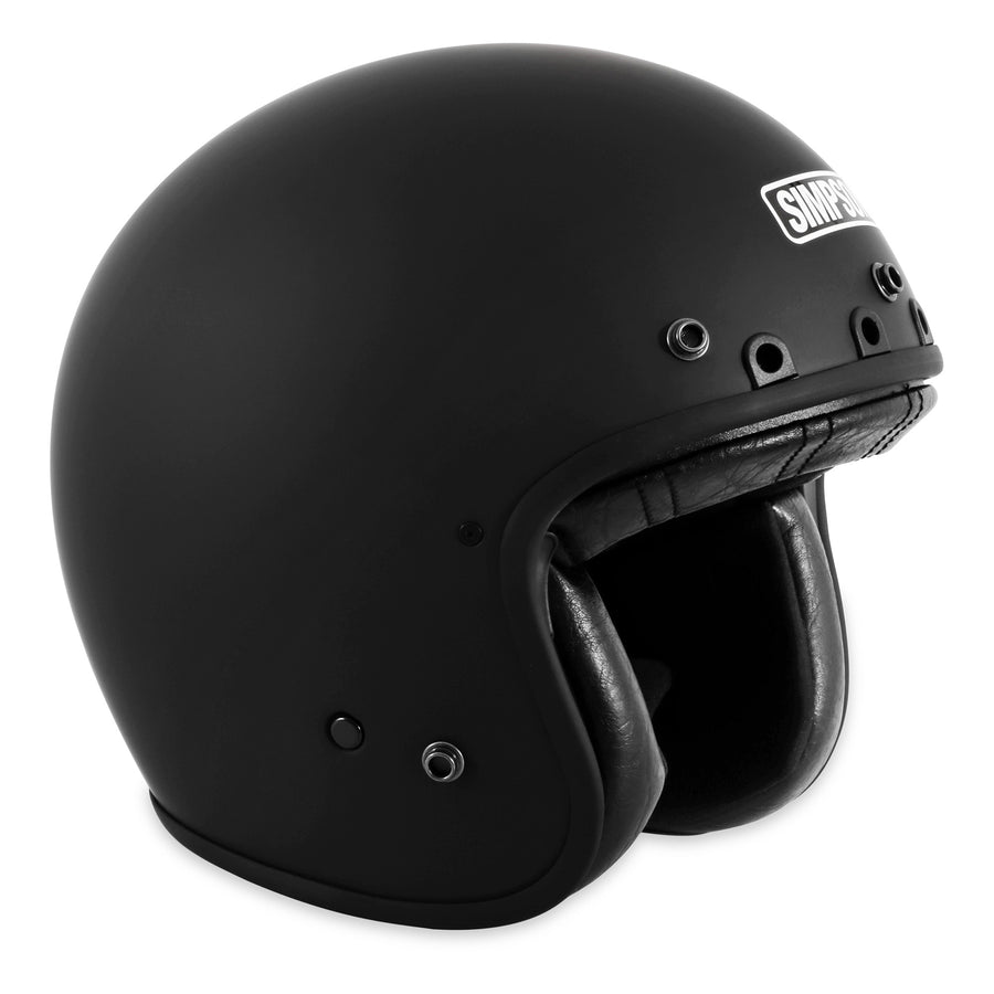 Simpson Chopper Helmet - Flat Black