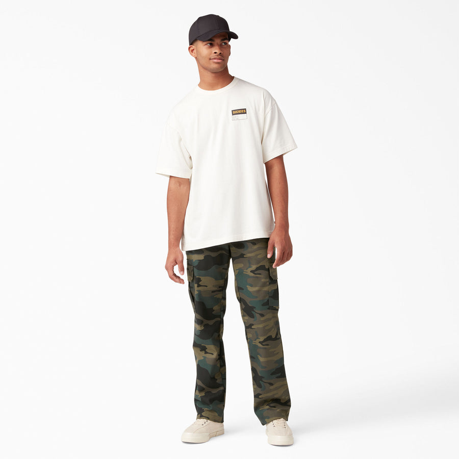 Flex Regular Fit Cargo Pants 30L - Hunter Green Camo