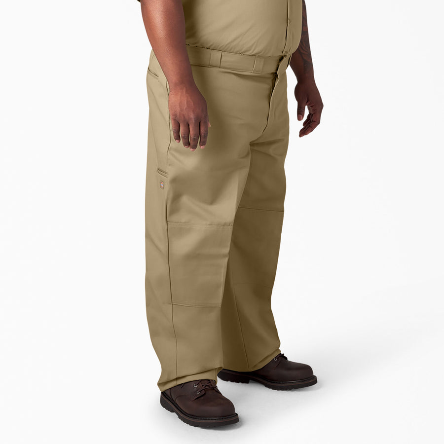 Twill Double Knee Work Pant 32L - Khaki