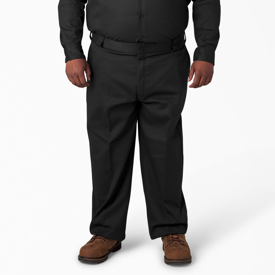 Twill Double Knee Work Pant 32L - Black