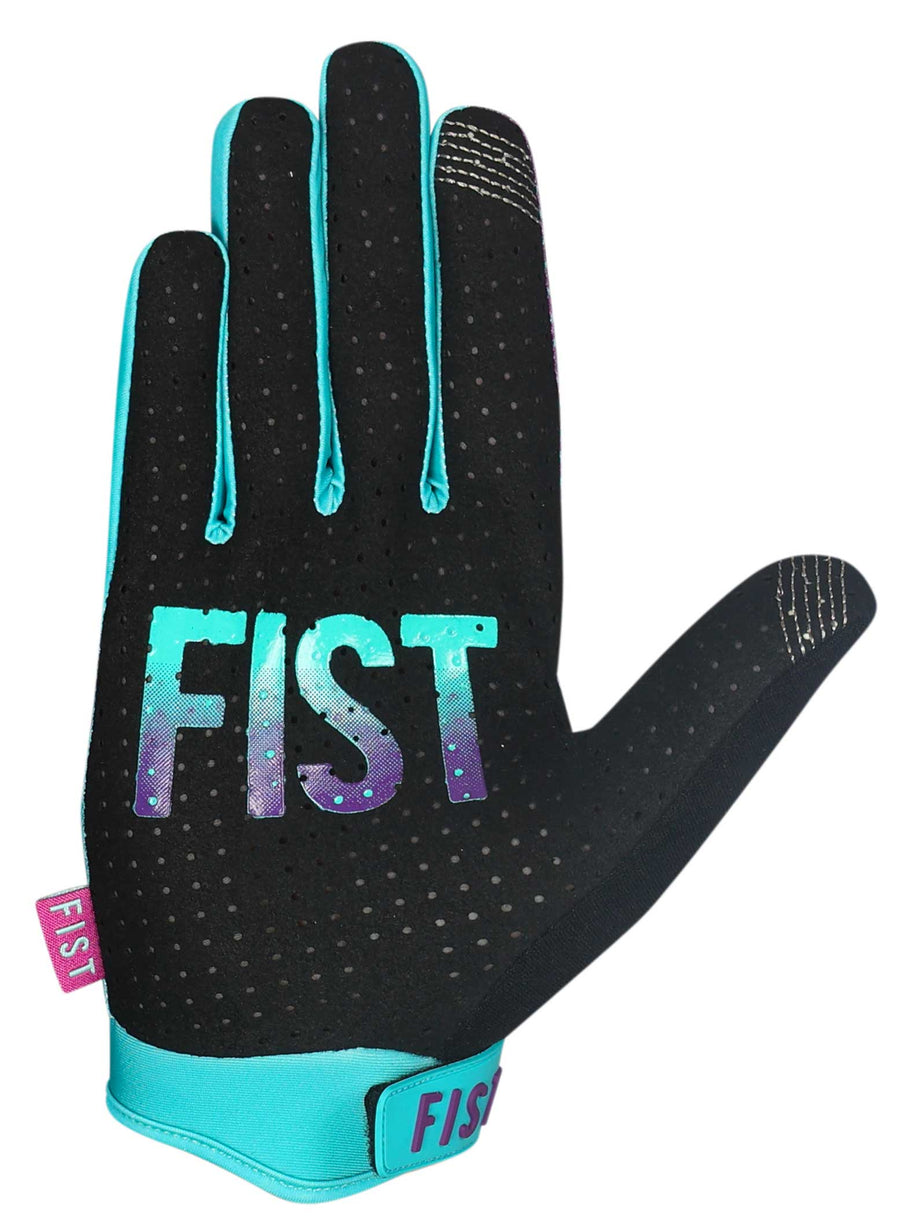 VIOLET HALFTONE BREEZER GLOVES