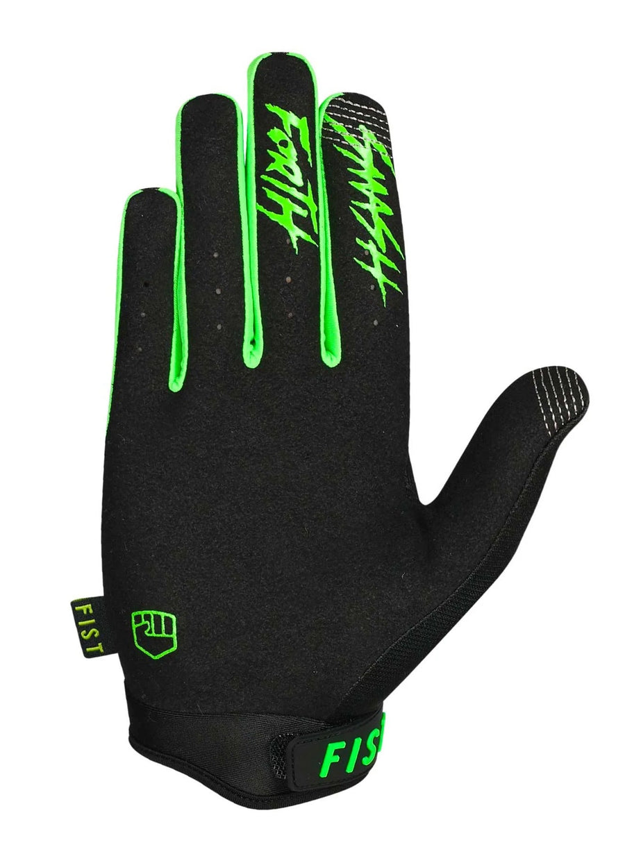 FLURO GREEN GLOVE