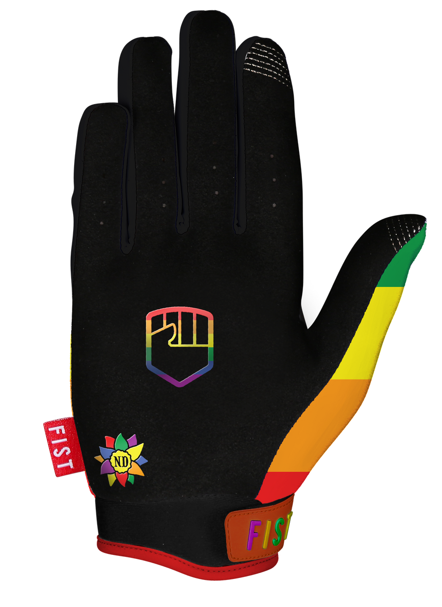 NATALYA DIEHM RAINBOW GLOVES