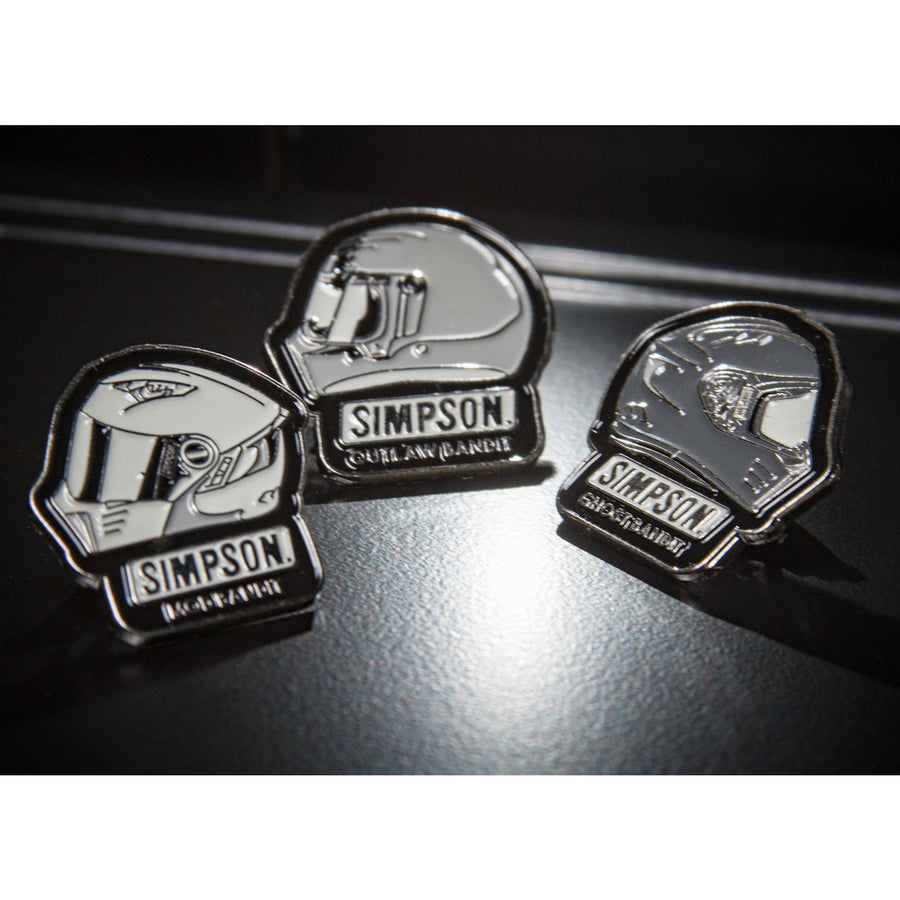 Simpson Helmet Pins