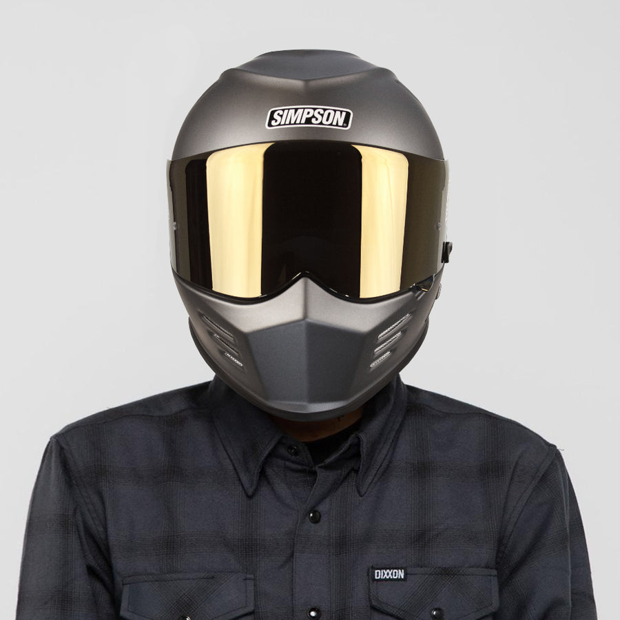 Simpson Ghost Bandit Helmet - Flat Alloy