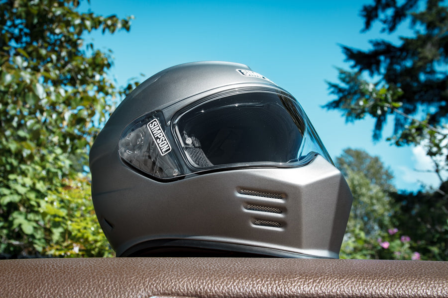 Simpson Ghost Bandit Helmet - Flat Alloy