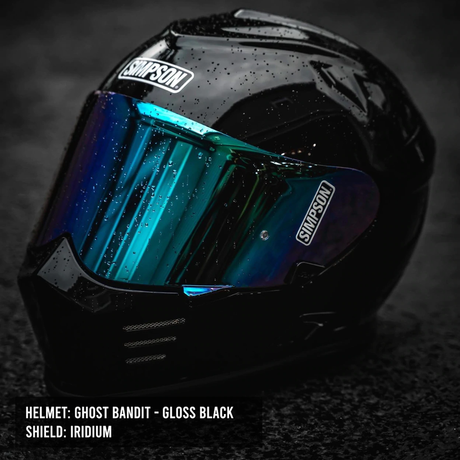 Simpson Ghost Bandit Helmet - Gloss Black