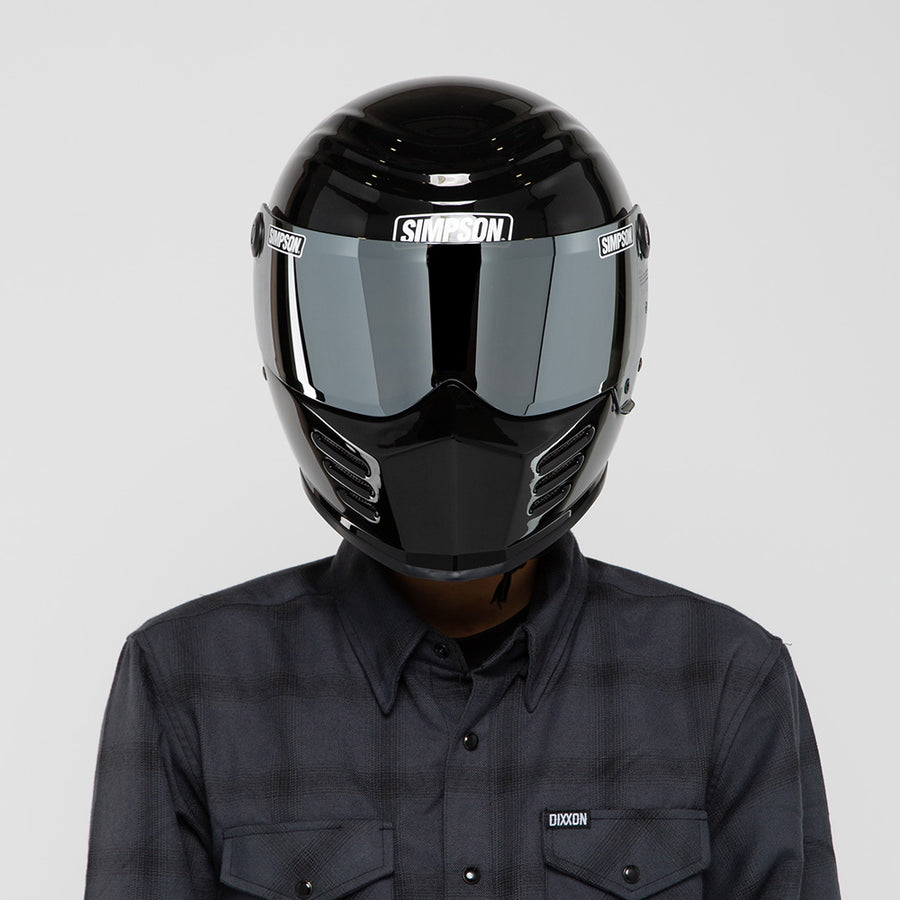 Simpson Outlaw Bandit Helmet Gen 2 - Gloss Black