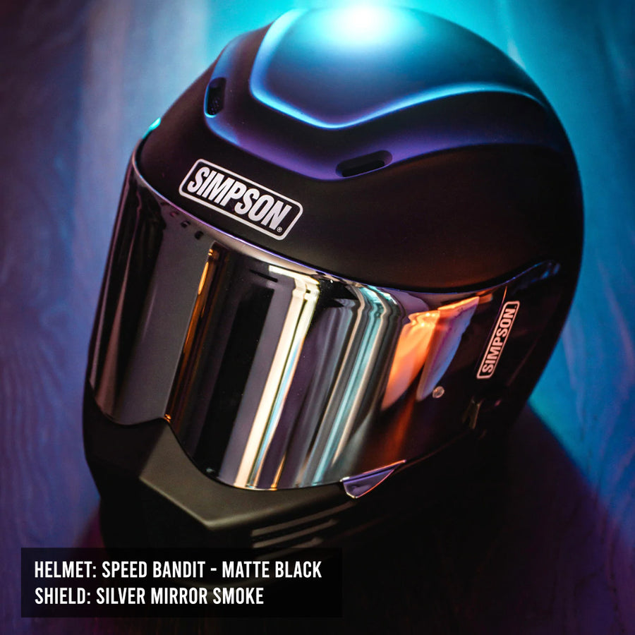 Simpson Speed Bandit Helmet - Matte Black