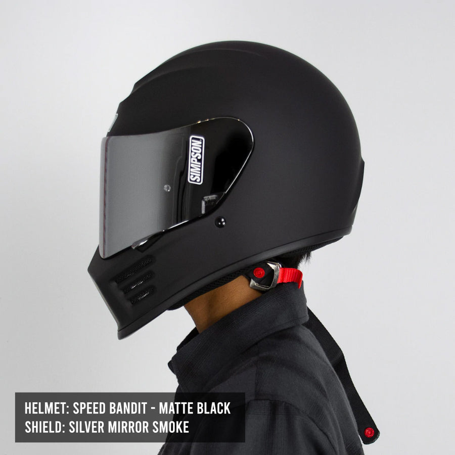 Simpson Speed Bandit Helmet - Matte Black