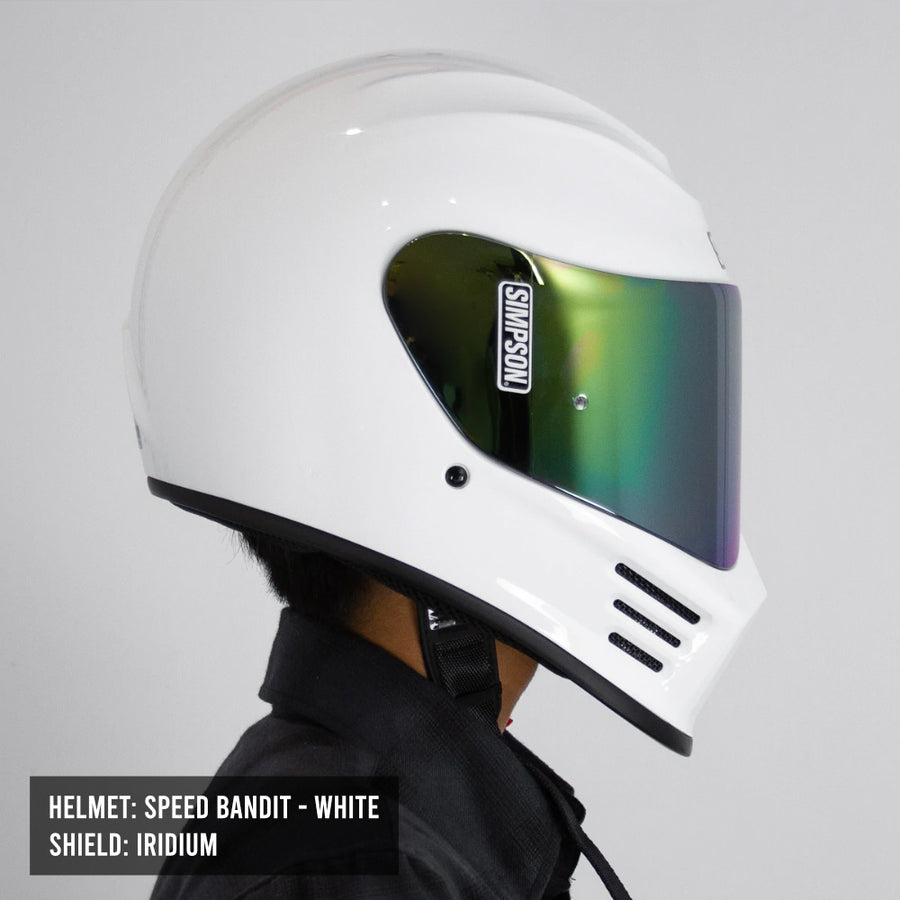 Simpson Speed Bandit Helmet - White