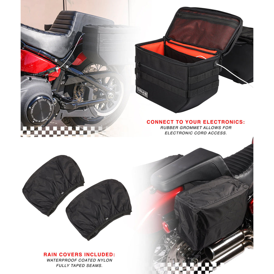 Thrashin Supply Co. Escape Saddlebags