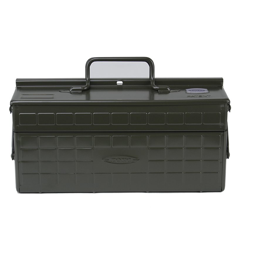 Toyo Steel Portable Shop Toolbox - Military Green